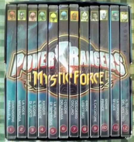 BOXCOFANETTO POWER RANGERS MYSTIC FORCE 12 DVD.