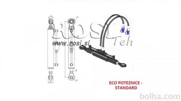 BRACCIO A 3 PUNTI STANDARD - 2 CAT. 6035-275 ECO