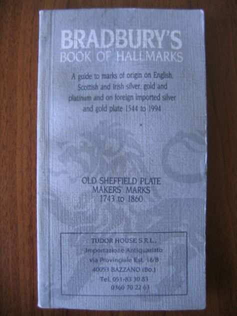 BRADBURYS Book of Hallmarks 1544-1994
