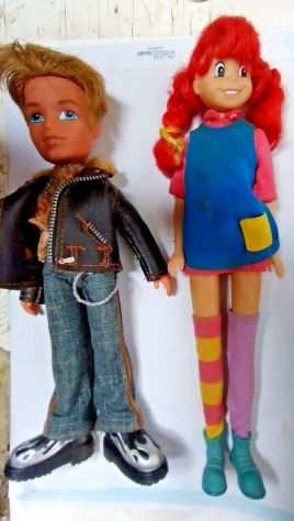 BRATZ BOY E PIPPI CALZELUNGHE PUPAZZI VINTAGE