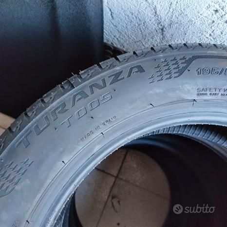 BRIDGESTONE 4 Gomme Turanza T005 19555R16 ESTIVA