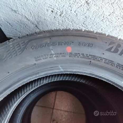 BRIDGESTONE 4 Gomme Turanza T005 19555R16 ESTIVA