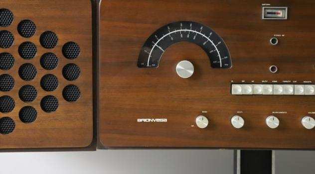 Brionvega - RR 126 FO-ST con Giradischi Garard AT- 60 - 1964 - Set stereo
