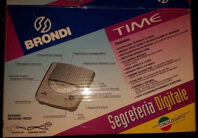 BRONDI Time Segreteria telefonica