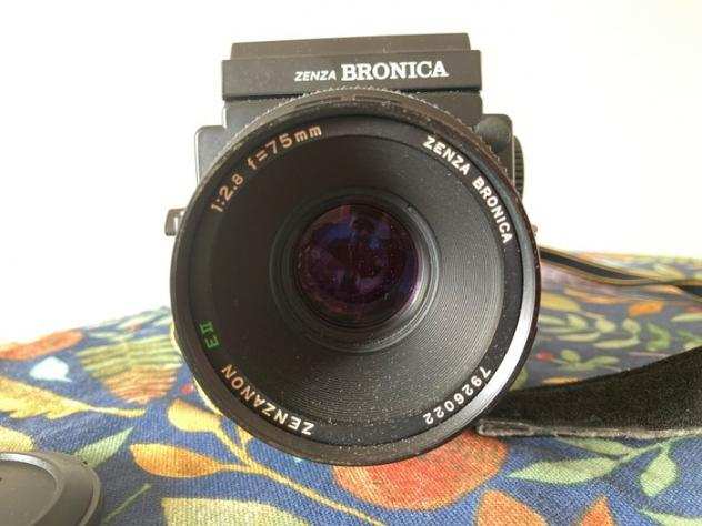 Bronica ETRS  zenzanon 75mm F2.8  Fotocamera analogica