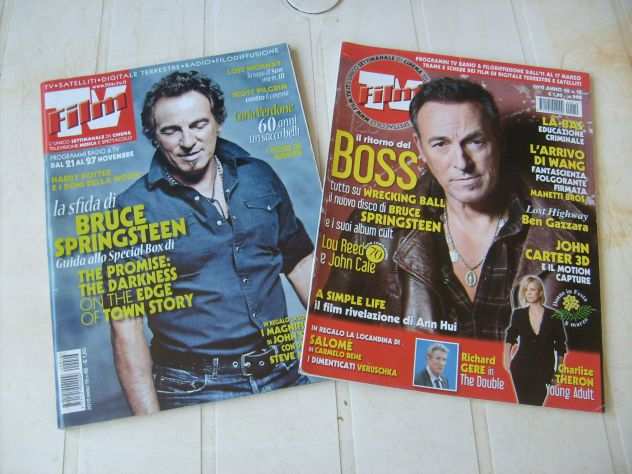 BRUCE SPRINGSTEEN da COLLEZIONE VINILI e CALENDARIO 1986-87