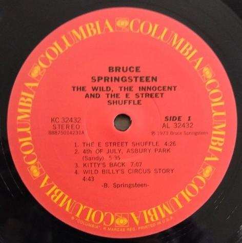 Bruce Springsteen - First 4 Boss Lps - quotThe wild, the innocent..quot, quotGreetings from Asbury Parkquot, quotDarkness on the edge - Titoli vari - Disco in vinile