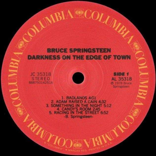 Bruce Springsteen - quotBorn in the Usaquot, quotGreetings from Asbury Parkquot, quotDarkness on the edge of townquot and quotBorn to runquot 4 - Titoli vari - Disco in vini