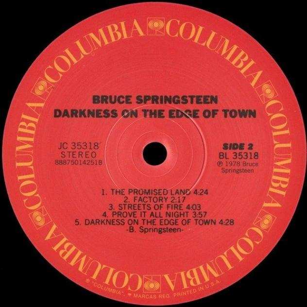 Bruce Springsteen - quotBorn in the Usaquot, quotGreetings from Asbury Parkquot, quotDarkness on the edge of townquot and quotBorn to runquot 4 - Titoli vari - Disco in vini