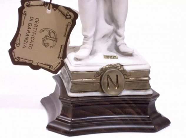 Bruno Merli statuina porcellana di capodimonte Napoleone