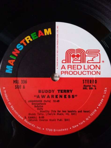 Buddy Terry AWARENESS - 1971