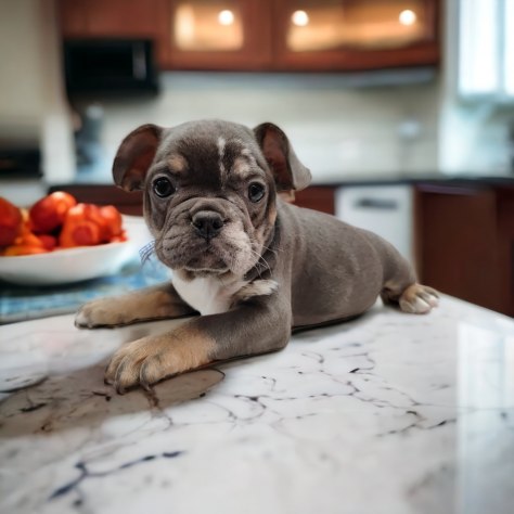 bulldog francese blue merle