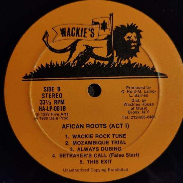 Bullwackies All Stars - African Roots.. Act 1 - Very Very Rare - Unobtainable - Album LP (oggetto singolo) - 1980