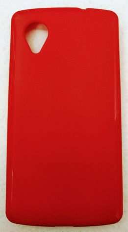 BUMPER IN GEL PER NEXUS 5 (ROSSO)