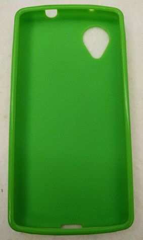 BUMPER IN GEL PER NEXUS 5 (VERDE)