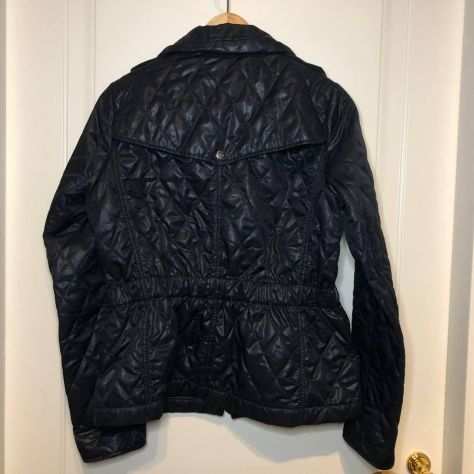 Burberry giacca nera trapuntata invernale taglia L