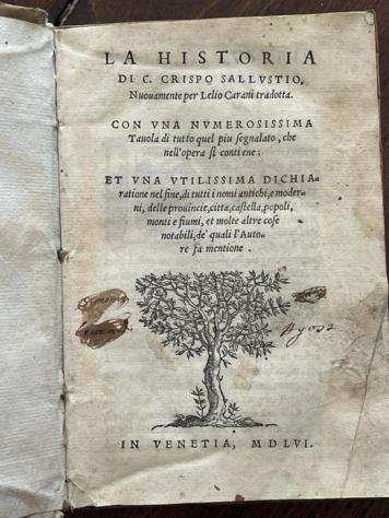 C. Crispo Sallustio - La Historia di c. Crispo Sallustio - 1556