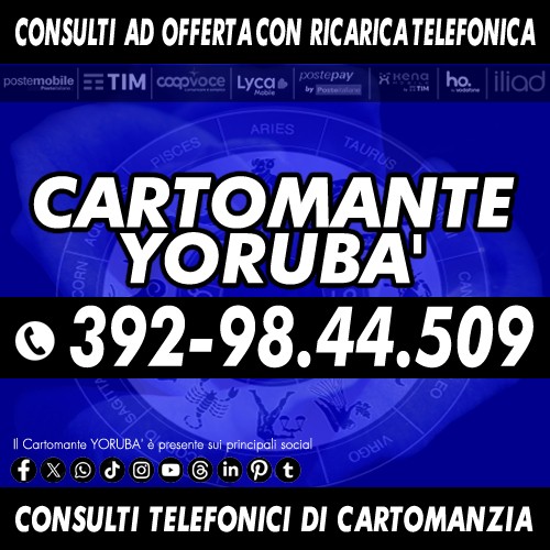 Prova la Cartomanzia del Cartomante YORUBA'