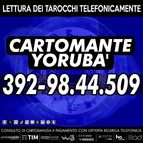 Se vuoi conoscere il tuo futuro contatta il Cartomante Yorubà