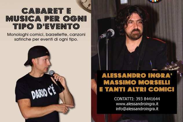 Cabaret e musica per il 31 dicembre