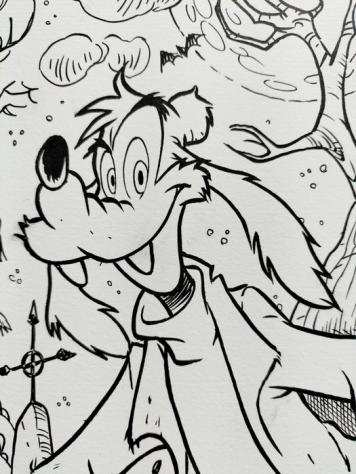 Cabella Sergio - 1 Original drawing - Topolino - Pipwolf Is coming - 2024