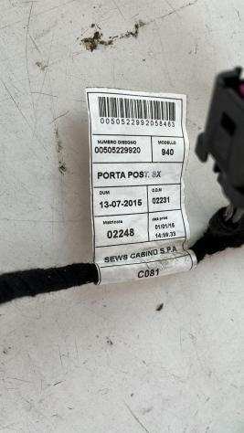 CABLAGGIO PORTA POST SX ALFA ROMEO Giulietta Serie (940) 00505229920 (13)