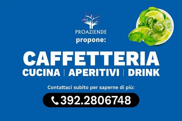 Caffetteria con piccola cucina Rif.MB020