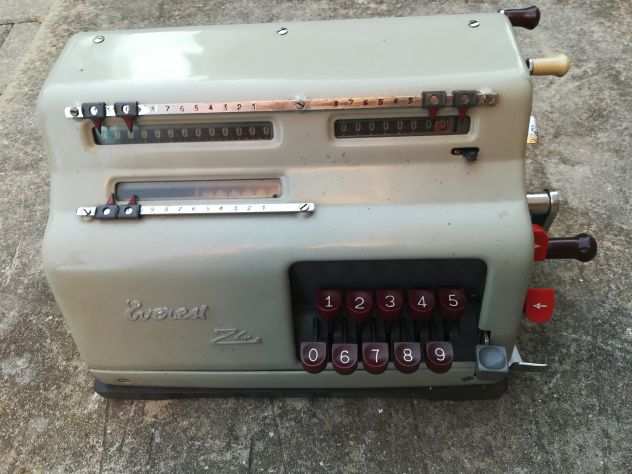 CALCOLATRICE MANUALE anni 50 EVEREST Z4