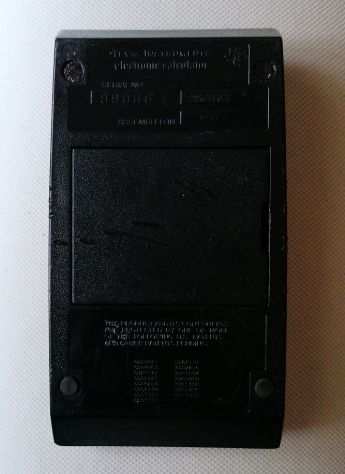 Calcolatrice tascabile Texas Instruments SR-40 anni 70