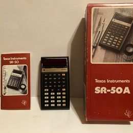 Calcolatrice Vintage Texas Instruments SR-50A