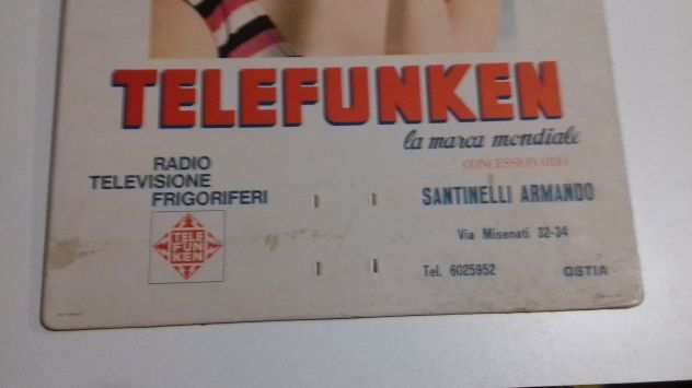 Calendario Telefunken