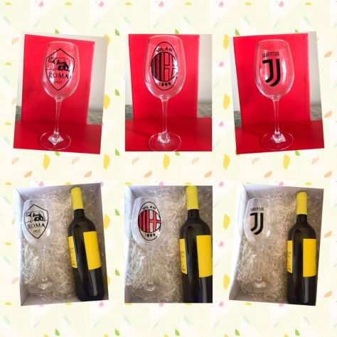 Calice vino Juventus