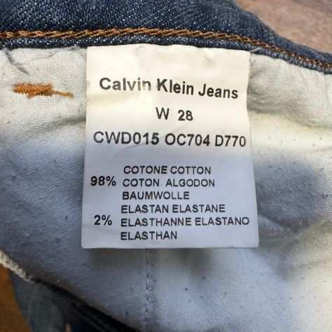 Calvin Klein Jeans Shorts Donna Taglia 28 Usati in Ottime Condizioni