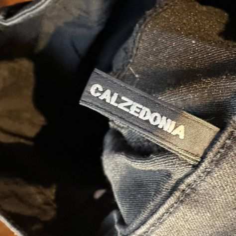 Calzedonia Jeans Neri Usati, Taglia M, Design Unico, Ottimo Stato