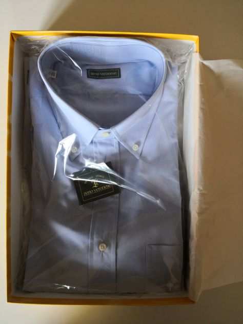 Camicia azzurra da uomo taglia 43