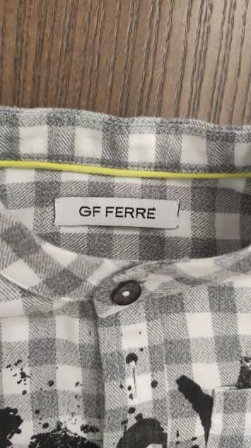 Camicia GF Gianfranco Ferregrave 9 mesi grigio con stampe