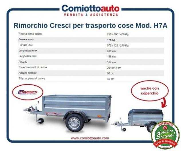 Camion CRESCI RIMORCHI RIMORCHIO CRESCI H7A
