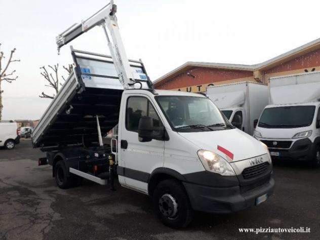 Camion IVECO DAILY 60C15 RIBALTABILE GRU NUOVA P41