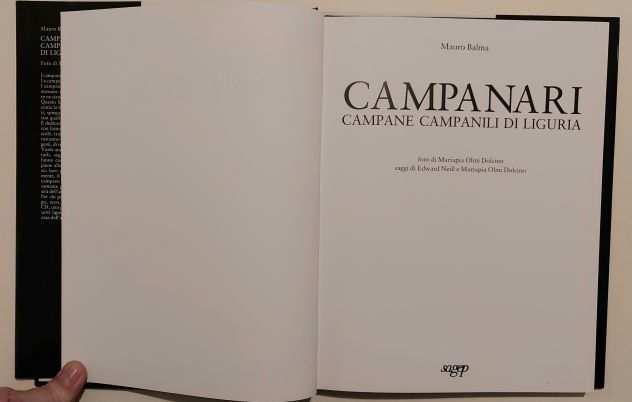 Campanari, campane e campanili di Liguria di Mauro Balma EdSAGEP, gennaio 1996