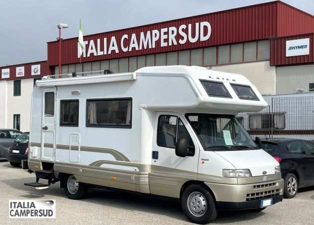 Camper Laika Ecovip 4L Mansardato Fiat Del 2000