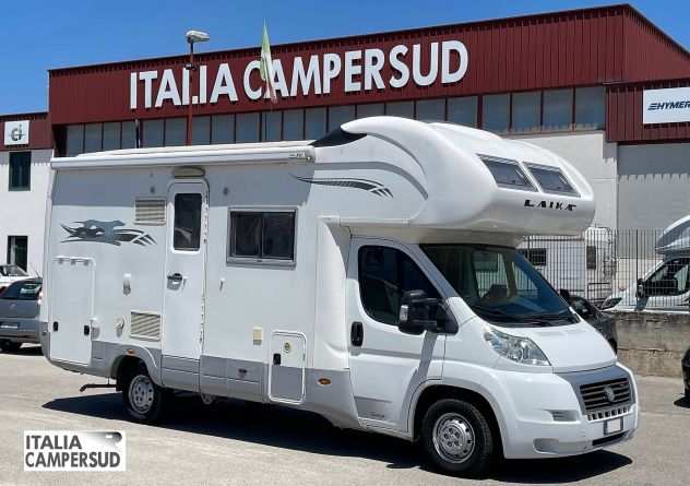 Camper Laika Ecovip 8 Mansardato Fiat Del 2006