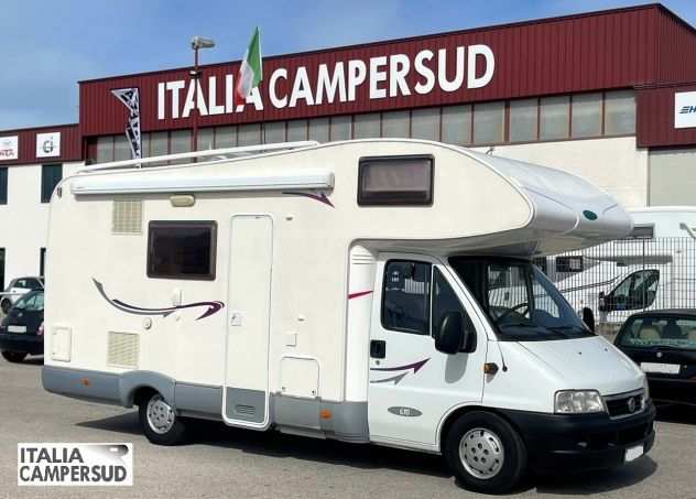 Camper Mc Louis Tandy Plus 610 Mansardato Fiat Del 2005