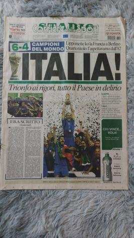 Campionati mondiali di calcio - 2006 - Corriere dello sport ,newspaper