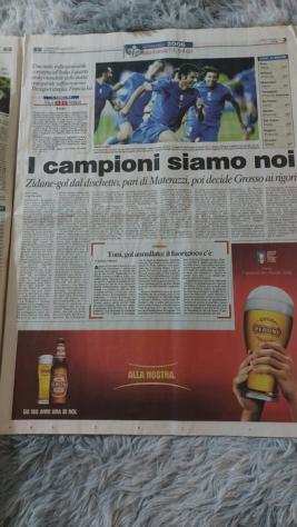 Campionati mondiali di calcio - 2006 - Corriere dello sport ,newspaper