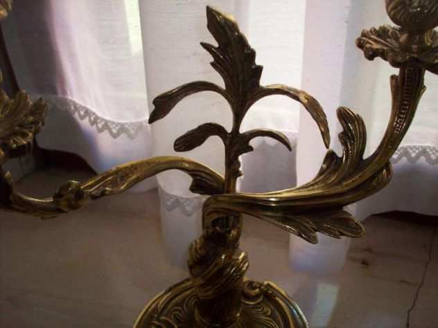 candelabro in ottone