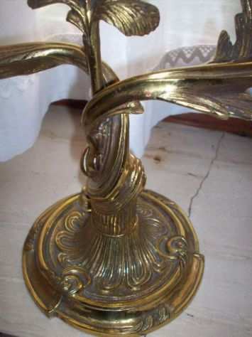 candelabro in ottone