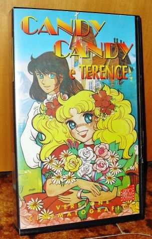 Candy Candy E Terence Vhs raro FILM 1997 videocassetta AVO FILM CARTONI VINTAGE