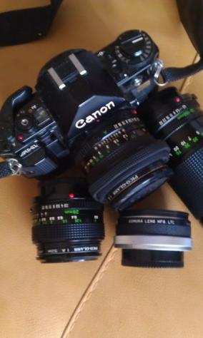 Canon A-1  50mm28mm70-150mm  Acc.