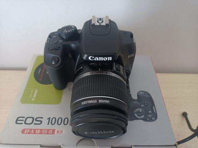Canon Eos 1000D EF-S 18-55 IS Fotocamera reflex digitale (DSLR)
