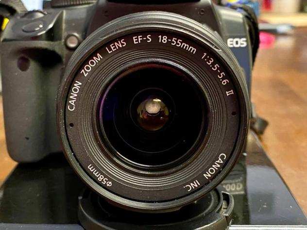 Canon EOS 400D  EF-S 18-55mm f 3,5-5,6 II  Kingston 4GB
